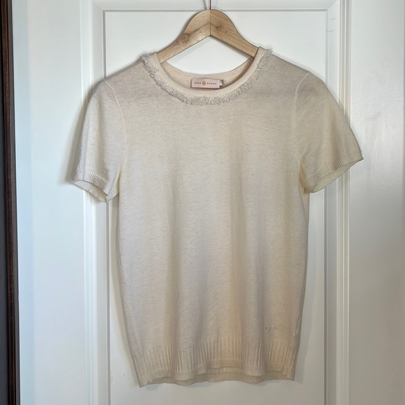 Tory Burch Tops - Tory Burch Short Sleeve Knit S